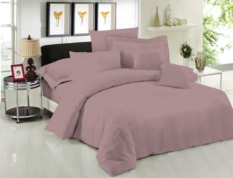 Σεντόνι Μεμονωμένο Polycotton Μονόχρωμο Μονό 170x270εκ. Le Blanc Wood Rose (Τύπος κατωσέντονου: Χωρίς Λάστιχο, Ύφασμα: 50%Cotton-50%Polyester, Μέγεθος: Μονά) - Le Blanc - 7009118-10